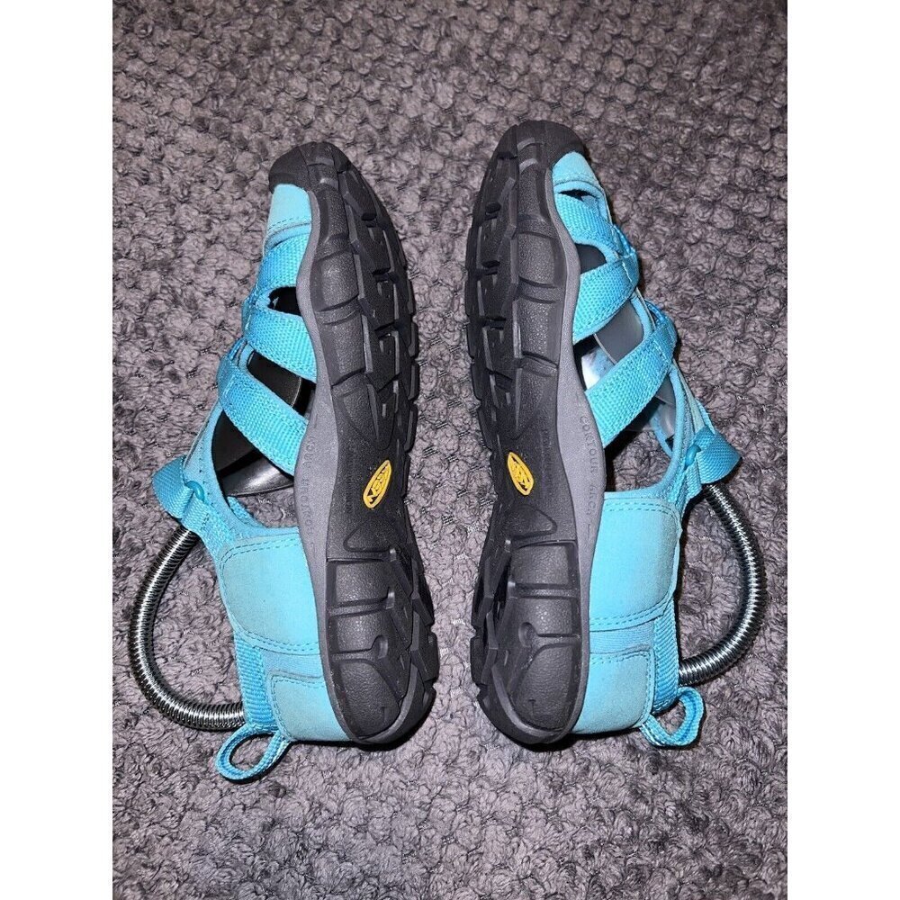 KEEN Seacamp II CNX Size 4 Water Sandals Shoes Outdoor Hiking 1012555 Baltic - Picture 5 of 11